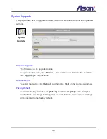 Preview for 21 page of Asoni CAM661H User Manual