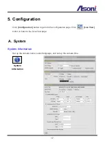 Предварительный просмотр 18 страницы Asoni CAM663F User Manual