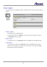 Предварительный просмотр 24 страницы Asoni CAM663F User Manual