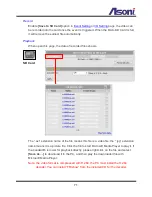 Preview for 72 page of Asoni CAM6681F User Manual