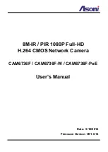 Asoni CAM6736F User Manual предпросмотр