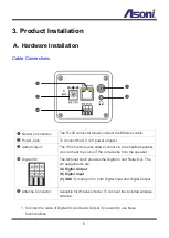 Preview for 6 page of Asoni CAM677G User Manual