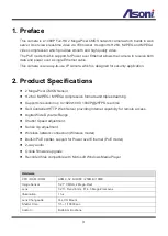 Preview for 4 page of Asoni CAM679F User Manual