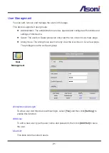Preview for 22 page of Asoni CAM679F User Manual