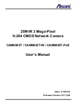 Asoni CAM6802T User Manual preview