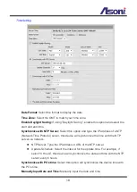 Preview for 20 page of Asoni CAM6802T User Manual