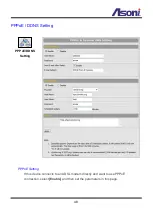 Preview for 49 page of Asoni CAM6802T User Manual