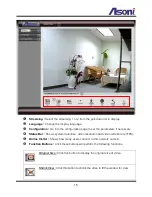 Preview for 16 page of Asoni CAM6923F User Manual
