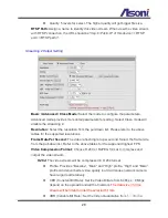 Preview for 29 page of Asoni CAM6923F User Manual