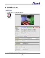 Preview for 58 page of Asoni CAM6923F User Manual