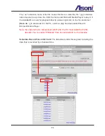 Preview for 74 page of Asoni CAM6923F User Manual