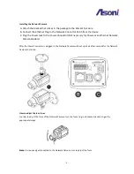 Preview for 6 page of Asoni CAM713M User Manual