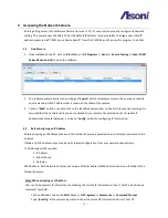 Preview for 11 page of Asoni CAM713M User Manual