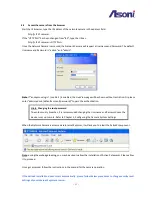 Preview for 13 page of Asoni CAM713M User Manual