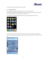 Preview for 17 page of Asoni CAM713M User Manual