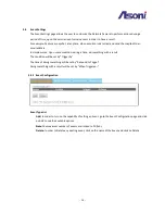 Preview for 30 page of Asoni CAM713M User Manual