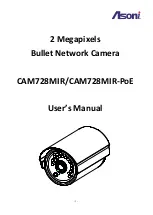 Asoni CAM728MIR User Manual предпросмотр