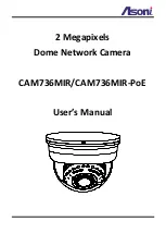 Предварительный просмотр 1 страницы Asoni CAM736MIR User Manual