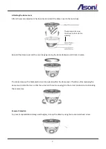 Предварительный просмотр 8 страницы Asoni CAM736MIR User Manual