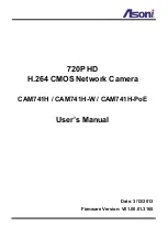 Предварительный просмотр 1 страницы Asoni CAM741H User Manual