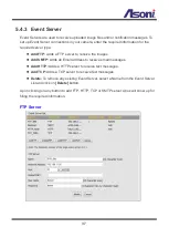 Предварительный просмотр 38 страницы Asoni CAM741H User Manual