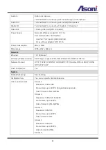 Preview for 5 page of Asoni CAM743F User Manual