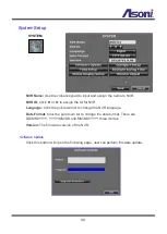 Предварительный просмотр 31 страницы Asoni NVR609LX User Manual