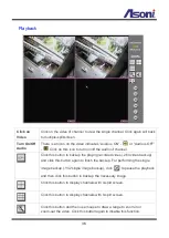 Предварительный просмотр 37 страницы Asoni NVR609LX User Manual