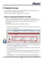 Предварительный просмотр 40 страницы Asoni NVR609LX User Manual