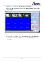 Предварительный просмотр 59 страницы Asoni NVR609LX User Manual