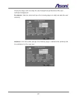 Предварительный просмотр 28 страницы Asoni NVR616LX User Manual