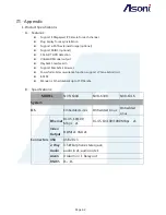 Preview for 62 page of Asoni NVR63 Series User Manual