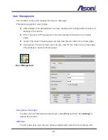 Предварительный просмотр 22 страницы Asoni SVR611 User Manual