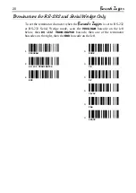 Preview for 24 page of ASP Barcode Zapper Manual