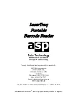 ASP LaserTraq Manual preview