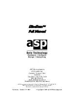 ASP SlimScan Full Manual предпросмотр