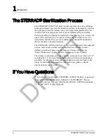 Предварительный просмотр 8 страницы ASP Sterrad 100NX User Manual