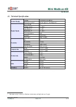 Preview for 4 page of Aspar Mini Modbus 4DI User Manual