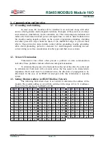 Предварительный просмотр 6 страницы Aspar RS485 MODBUS User Manual