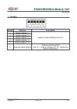 Предварительный просмотр 12 страницы Aspar RS485 MODBUS User Manual