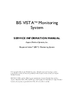 Предварительный просмотр 3 страницы Aspect BIS VISTA Service Information Manual