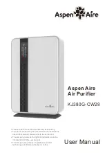 Aspen Aire KJ380G-CW28 User Manual предпросмотр