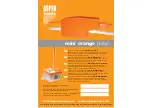 Aspen Pumps Mini orange Manual предпросмотр