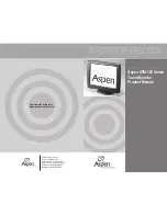 Preview for 1 page of Aspen Touch Solutions ATM-152 Product Manual