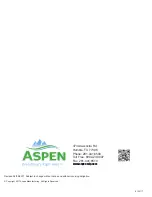 Preview for 8 page of Aspen AAN Series Installation Manual