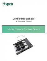 Aspen ComforTrac Lumbar Instruction Manual preview