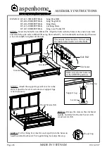 Предварительный просмотр 4 страницы aspenhome I07-415-WBR Assembly Instructions Manual