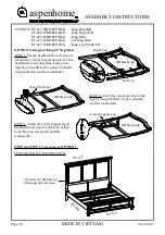 Предварительный просмотр 5 страницы aspenhome I07-415-WBR Assembly Instructions Manual