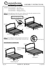 Предварительный просмотр 12 страницы aspenhome I218-402-SHL Assembly Instructions Manual