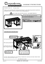 aspenhome I221-303 Assembly Instructions preview